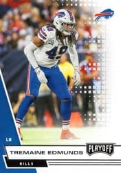 2020 Panini Playoff Base Set Tremaine Edmunds #5 card