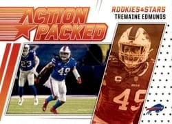 2021 Panini Rookies & Stars Action Packed Tremaine Edmunds #AP-17 card