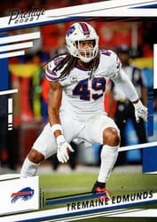 2022 Panini Prestige Base Set Tremaine Edmunds #33 card