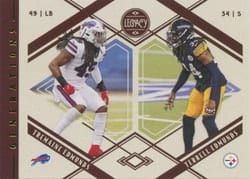 2021 Panini Legacy Generations Tremaine Edmunds / Terrell Edmunds #G-7 card