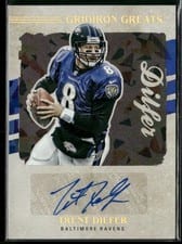 2023 Panini Legacy Gridiron Greats Autographs Trent Dilfer #GG82 card