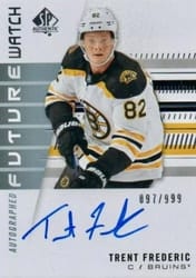 2019-20 SP Authentic Base Set Trent Frederic #183 card
