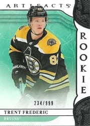 2019-20 Upper Deck Artifacts Base Set Trent Frederic #168 card
