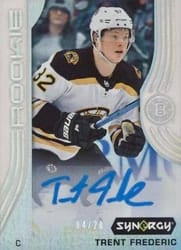 2019-20 Upper Deck Synergy Base Set Trent Frederic #50 card