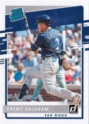 2020 Donruss Base Set Trent Grisham #43 card