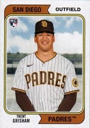 2020 Topps Archives Base Set Trent Grisham #184 card