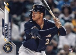 2020 Topps Base Set Trent Grisham #9 card