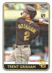 2020 Topps Big League Base Set Trent Grisham #83 card
