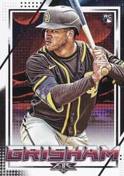 2020 Topps Fire Base Set Trent Grisham #45 card
