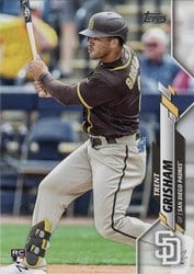 2020 Topps Update Base Set Trent Grisham #U-83 card