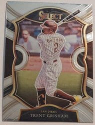 2021 Panini Select Base Set Trent Grisham #30 card