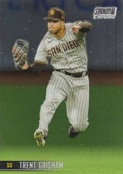 2021 Stadium Club Chrome Base Set Trent Grisham #294 card