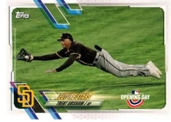 2021 Topps Opening Day Base Set Trent Grisham #205 card