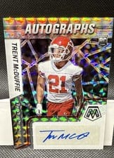 2022 Panini Mosaic Rookie Autographs Mosaic Trent McDuffie #RAM-TMC card