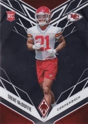 2022 Panini Phoenix Base Set Trent McDuffie #195 card