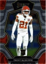 2022 Panini Select Base Set Trent McDuffie #150 card