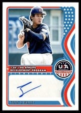 2025 Panini Stars & Stripes 13U/14U National Team Signatures Trent O'Malley #NTS-TO card