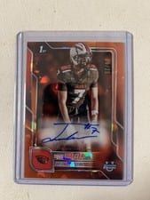 2025 Bowman University Chrome Sapphire Chrome Prospect Autographs Trent Walker #BCA-TW card