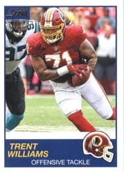 2019 Score Base Set Trent Williams #200 card