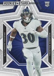 2023 Panini Rookies & Stars Base Set Trenton Simpson #187 card