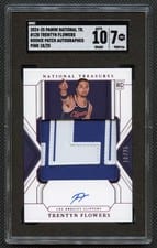 2024 Panini National Treasures Trentyn Flowers #120 card