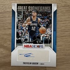 2024-25 Hoops Great SIGnificance Trevelin Queen #GS-TQM card