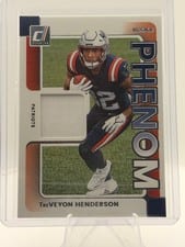 2025 Donruss Rookie Phenom Jerseys TreVeyon Henderson #RPJ-THN card