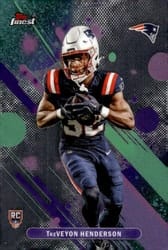 2025 Finest Base Set TreVeyon Henderson #14 card