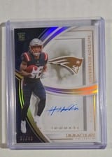 2025 Panini Immaculate Immaculate Rookie Shadowbox Signatures TreVeyon Henderson #15 card