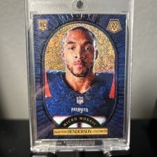 2025 Panini Mosaic Micro Mosaic TreVeyon Henderson #8 card