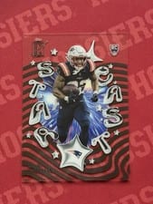 2025 Panini Revolution Rookie Autographs TreVeyon Henderson #7 card