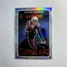 2025 Panini Rookies & Stars Thrillers TreVeyon Henderson #20 card