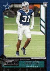 2020 Panini Playbook Base Set Trevon Diggs #175 card