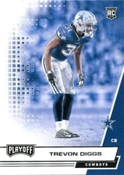 2020 Panini Playoff Base Set Trevon Diggs #287 card