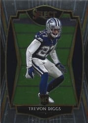 2020 Panini Select Base Set Trevon Diggs #196 card