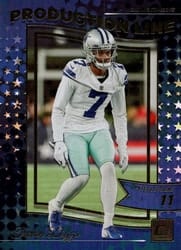 2022 Donruss Production Line Trevon Diggs #PRD-20 card
