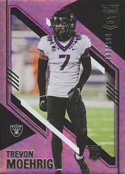 2021 Donruss Elite Base Set Trevon Moehrig #167 card