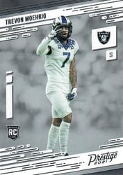 2021 Panini Prestige Base Set Trevon Moehrig #250 card