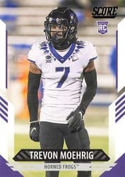 2021 Score Base Set Trevon Moehrig #359 card