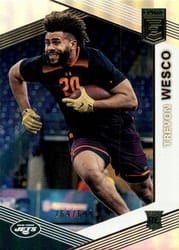 2019 Donruss Elite Base Set Trevon Wesco #155 card