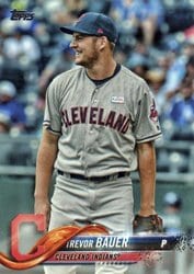 2018 Topps Base Set Trevor Bauer #413 card