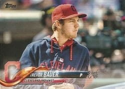 2018 Topps Base Set Trevor Bauer #413 card