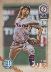 2018 Topps Gypsy Queen Base Set Trevor Bauer #245 card