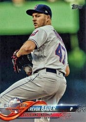 2018 Topps Update Base Set Trevor Bauer #US137 card