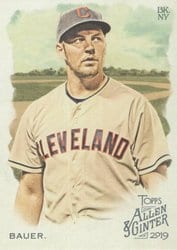 2019 Topps Allen & Ginter Base Set Trevor Bauer #238 card