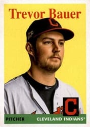 2019 Topps Archives Base Set Trevor Bauer #57 card