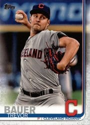 2019 Topps Base Set Trevor Bauer #110 card