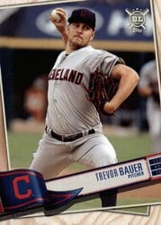 2019 Topps Big League Base Set Trevor Bauer #75 card