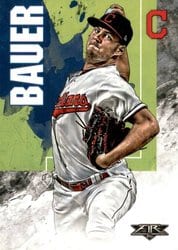 2019 Topps Fire Base Set Trevor Bauer #103 card