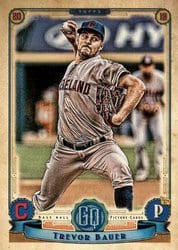 2019 Topps Gypsy Queen Base Set Trevor Bauer #81 card